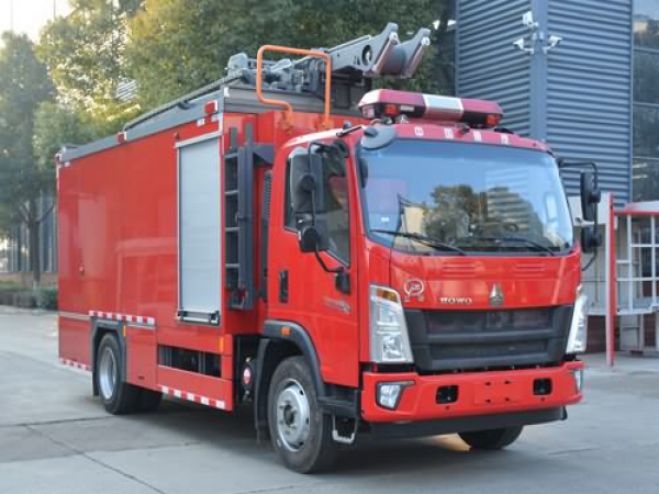 重汽輕卡布管車(水帶敷設車)